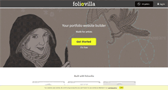 Desktop Screenshot of foliovilla.com